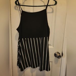 Shein curve sleeveless top